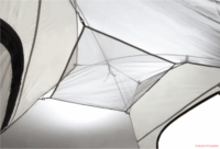 Husky Bizon 3 Plus 3 személyes Túrasátor 220 x 410 x 130 cm - Zöld