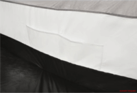 Husky Bizon 3 Plus 3 személyes Túrasátor 220 x 410 x 130 cm - Zöld