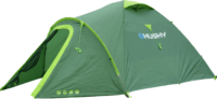 Husky Bizon 3 Plus 3 személyes Túrasátor 220 x 410 x 130 cm - Zöld