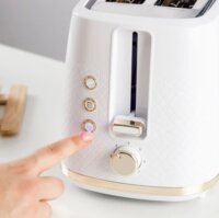 Taurus Fusion Crunch 2 szeletes Kenyérpirító 800W - Fehér