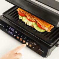 Taurus Asteria Digital 2 az 1-ben Grillsütő 2000 Watt - Fekete