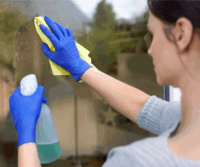 Vileda Safe Hands Nitril Háztartási Gumikesztyű S/M (100db/csomag) - Kék