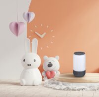 ActiveJet AJE-CAMILLA RGB LED Beltéri asztali lámpa - Szürke/Fehér