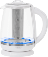 Camry CR1290 Vízforraló Teainfúzorral 2,0L 2200 Watt - Átlátszó / Fehér