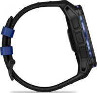 Garmin Instinct 3 AMOLED Okosóra 50mm Fekete/Kék Szilikon szíjjal - Fekete