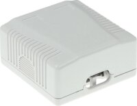 ACT FA7004 CAT6A Árnyékolt 2 portos RJ45 Hálozati Fali Aljzat - Fehér