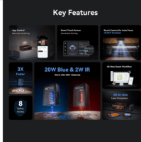 Creality 1005010254 Falcon A1 Pro Asztali Lézervágó és Gravírozó gép 20W