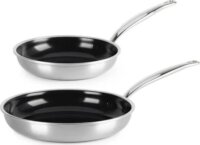 GreenPan Premiere 2 részes Serpenyő készlet 20 / 28 cm - Inox