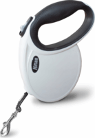 Hilton Smart M Csévélő szalagos kutya póráz 400cm - Fekete / Fehér