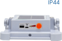 VIVALUX 004849 ZEIN LED napelemes reflektor - Szürke