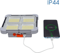 VIVALUX 004849 ZEIN LED napelemes reflektor - Szürke