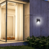 VIVALUX 004728 PIN Szolár LED reflektor mozgásérzékelővel - Fekete