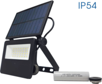 VIVALUX 004850 EDAN Szolár LED reflektor mozgásérzékelővel - Fekete
