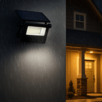 VIVALUX 004850 EDAN Szolár LED reflektor mozgásérzékelővel - Fekete