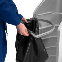 Hailo ProfiLine WSB design XXXL 120 literes műanyag Szelektív gyűjtő - Szürke