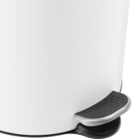 Hailo Selekta S 5 literes pedálos acél szemetes - Fehér