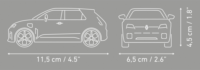 Cobi 24674 Renault 5 E-Tech 78 Darabos Építőjáték - Zöld