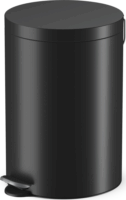 Hailo Selekta M 20 literes pedálos acél szemetes - Fekete