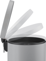 Hailo Selekta M 20 literes pedálos acél szemetes - Szürke