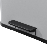 Hailo Öko trio Plus L 3x9 Literes műanyag + acél szelektív hulladékgyűjtő - Világosszürke