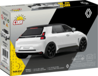 Cobi 24675 Renault 5 E-Tech 78 Darabos Építőjáték - Fehér