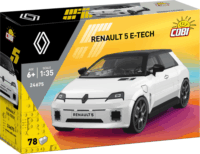Cobi 24675 Renault 5 E-Tech 78 Darabos Építőjáték - Fehér