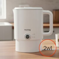 Huslog HUS1068 Utazó Vízforraló 0,8L 650 Watt - Fehér