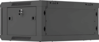 Lanberg 19" Fali Rack Szekrény 4U 600x450mm - Fekete