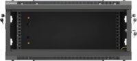 Lanberg 19" Fali Rack Szekrény 4U 600x600mm - Fekete