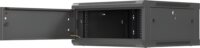 Lanberg 19" Fali Rack Szekrény 4U 600x600mm - Fekete