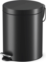 Hailo Selekta S 5 literes pedálos acél szemtes - Fekete