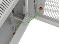 Lanberg 19" Fali Rack Szekrény 4U 600x600mm - Szürke