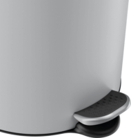 Hailo Selekta S 5 literes pedálos acél szemtes - Szürke