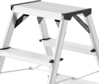 Hailo D60 StandardLine 2x7 lépcsőfokos alumínium állólétra