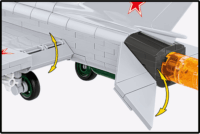 Cobi 5918 MiG-21MF 381 Darabos Építőjáték