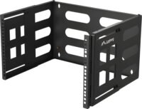 Lanberg 19" Összecsukható Fali Rack Konzol 6U 497x400/240 - Fekete