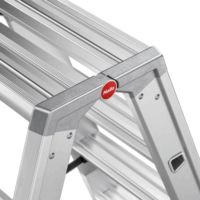 Hailo Master D100 2x6 lépcsőfokos alumínium állólétra