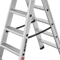 Hailo Master D100 2x6 lépcsőfokos alumínium állólétra