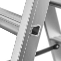 Hailo Master D100 2x6 lépcsőfokos alumínium állólétra