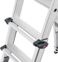 Hailo Master M100 4 x 4 lépcsőfokos állítható alumínium létra