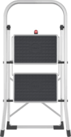 Hailo K70 StandardLine 2 lépcsőfokos fellépő - Inox/Fekete