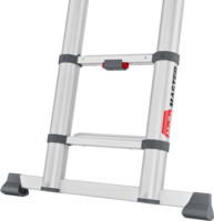 Hailo Master T100 13 lépcsőfokos alumínium összecsukható létra