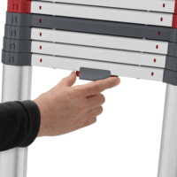 Hailo Master T100 13 lépcsőfokos alumínium összecsukható létra