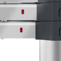 Hailo Master T100 11 lépcsőfokos alumínium összecsukható létra