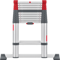 Hailo Master T100 11 lépcsőfokos alumínium összecsukható létra