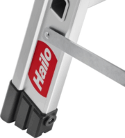 Hailo Master D80 2 x 3 lépcsőfokos összecsukható fellépő - Inox