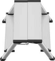 Hailo D60 StandardLine 2 x 2 lépcsőfokos fellépő - Inox