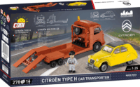 Cobi Citroen Type H autószállító és 2CV autó 278 darabos építőjáték
