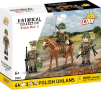 Cobi Lengyel ulánusok 44 darabos építőjáték