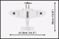 Cobi Junkers Ju 87D-3 Stuka zuhanóbombázó 556 darabos építőjáték